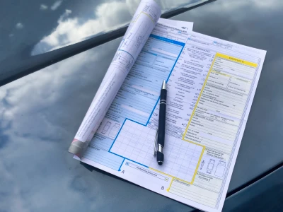 Un constat européen d’accident.