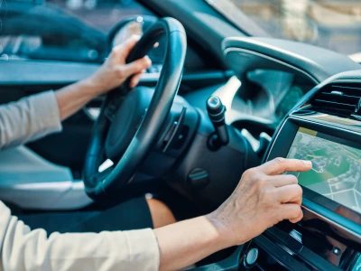 Vous êtes stationné si vous vous arrêtez un instant pour régler votre GPS.