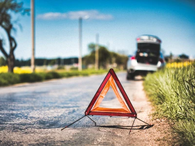 Un triangle de danger.