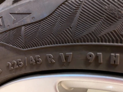 Detailinformatie op je banden.