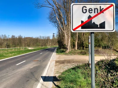 Einde van een bebouwde kom.