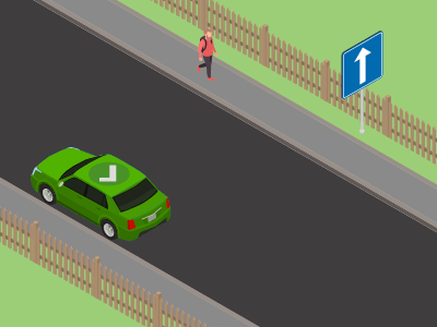 Je mag ook links van je rijrichting stilstaan en parkeren in een eenrichtingsstraat.