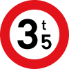 Verbodsbord C21