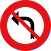 Verbodsbord C31a